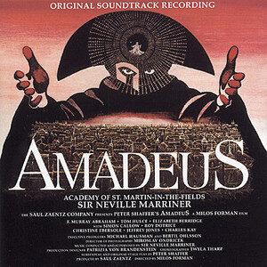 Amadeus – the motion picture soundtrack cover