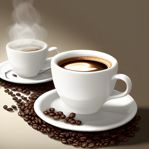 Chill coffee in the morning