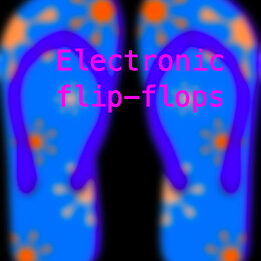 Electronic flip-flops