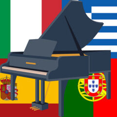 A piano trip in Southern Europe
